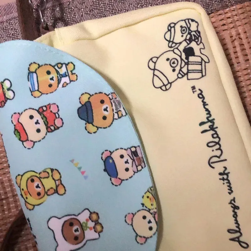 Rilakkuma Relaxed Bear Crossbody Bag Cute Pendant Small Coin Purse Mobile Phone Storage Bag Ideal Gift for Friends - Image 5
