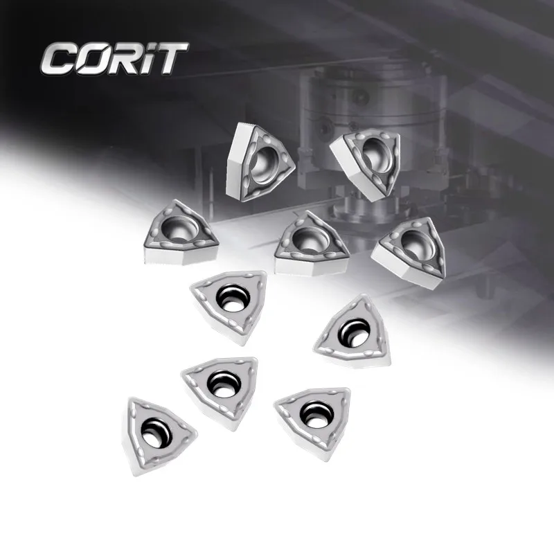 

CORIT WCMX / WCMT Carbide Insert for U Drill WCMX030208 WCMX040208 WCMT050308 WCMT08T308 WCMT080412 CNC Lathe Cutting Tool