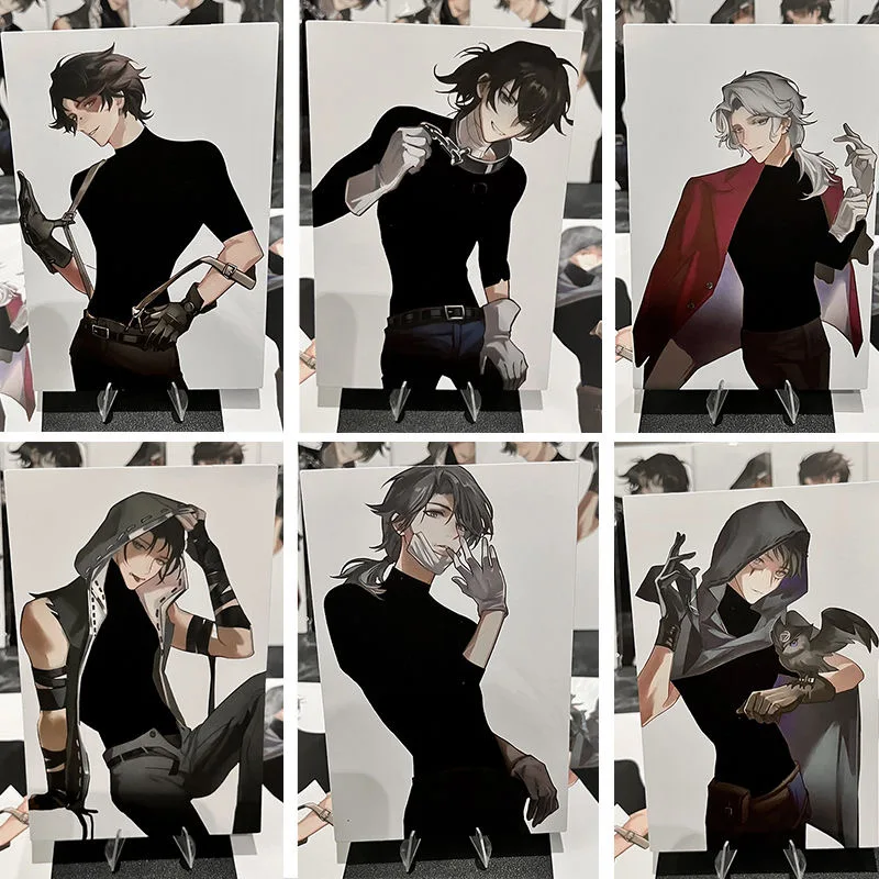 

Новая идентичность V Крестовая перевязка Открытка Композитор Исследователь Мерцарь Пророк Уизнятель Коллекция Undertaker Подарок