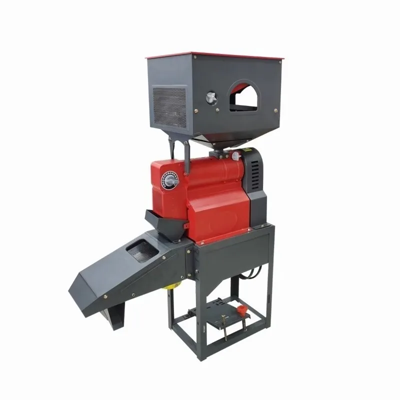 Household Farm Grain Processing Rice Miller Stable High Efficiency Applied For Small Farm Agricultural Grain Milling Tasks Using