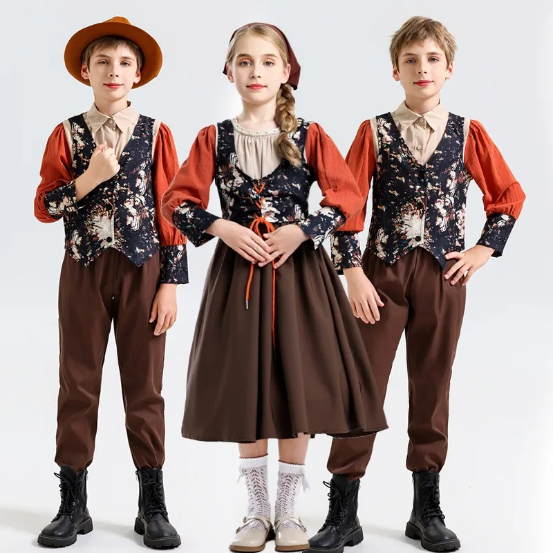 

Medieval Turkish Halloween Costume for Kids - European Ottoman Empire Vintage Royal & Commoner Outfits for Boys & Girls