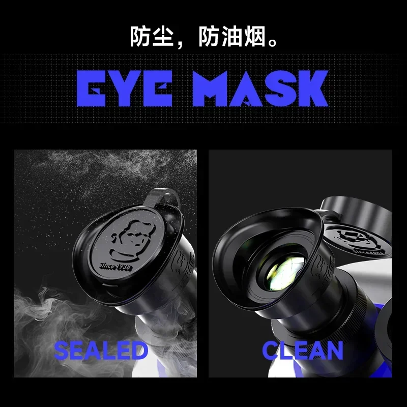 MECHANIC DFC Microscope Dust Cap/eye Mask Soft Silicone Material, Dust and Fume Proof for Stereo Microscope Eyepiece Lens Tools