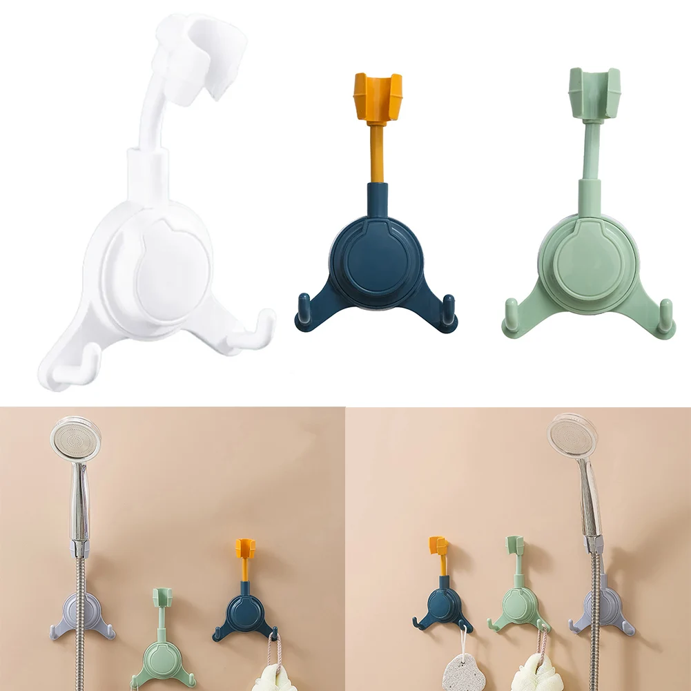 Support de pomme de douche mural à ventouse réglable