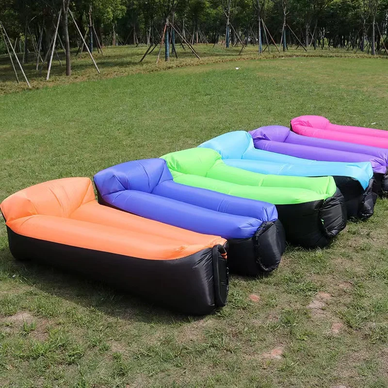 2023 new product Outdoor portable Travel Air Lazy Bag blow up couch Beach Camping Inflatable Lounger Sofa lounger air sofa