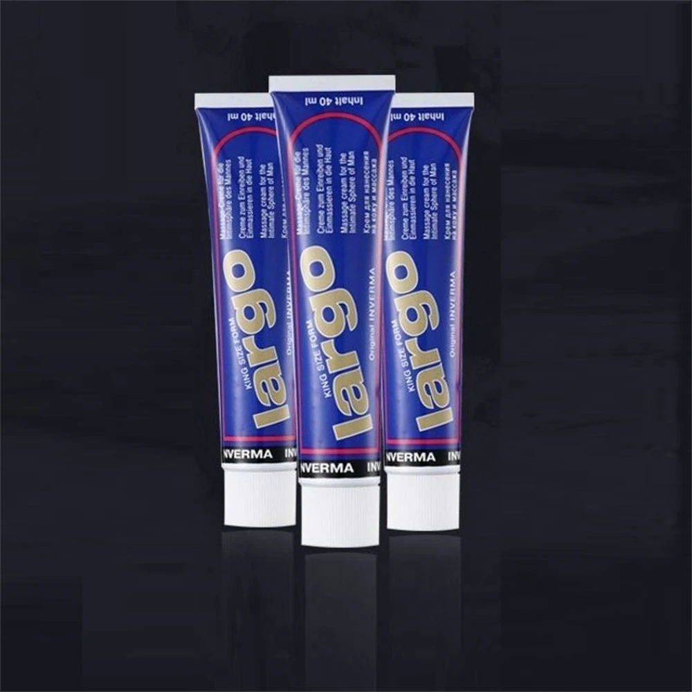 3pcs 40ml Largo Herbal Big Penis Enlargement Men Enlarge Penis Grow Thicker Viagar Great Male Massage Gel