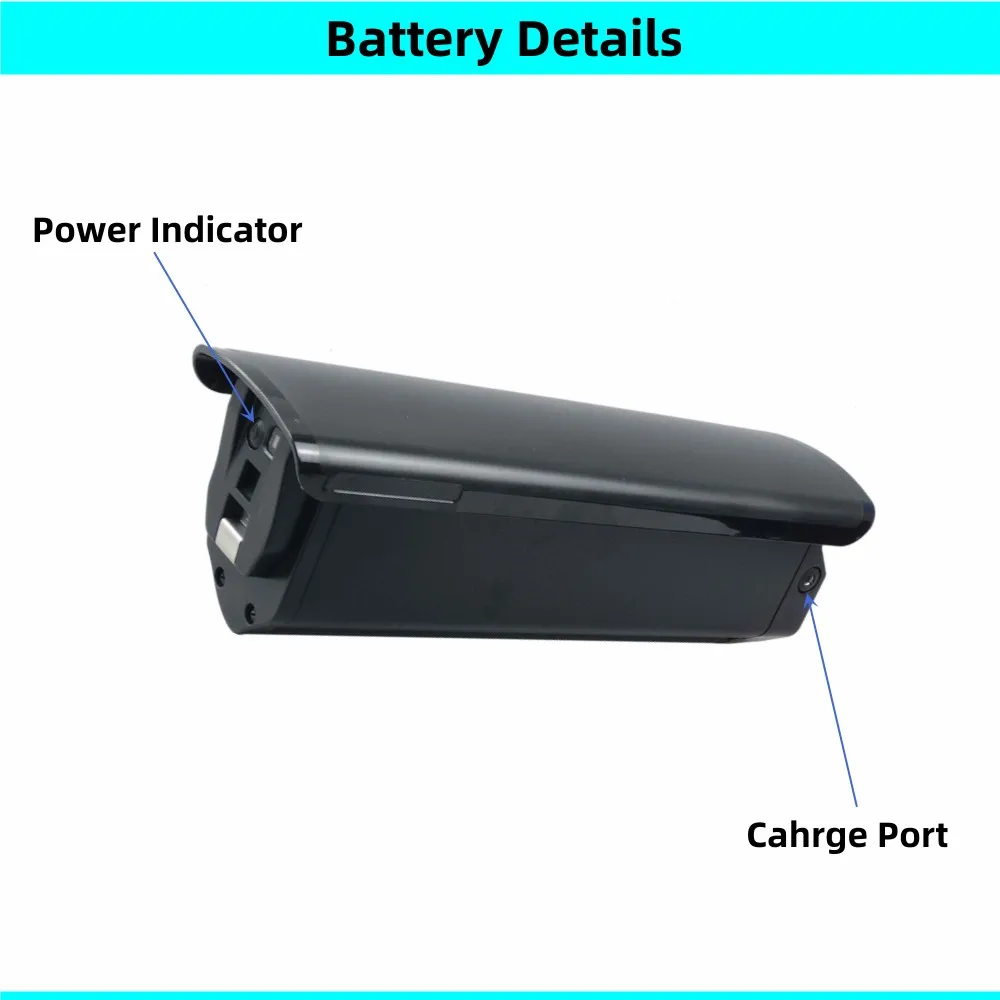 36Volt Fat Tire Folding Ebike Battery 36V 13Ah 15Ah 16Ah 17.5Ah 48V 10.4Ah 12.8Ah 14Ah for Starsfly TDL6151 TDL 6151 Sinch.2