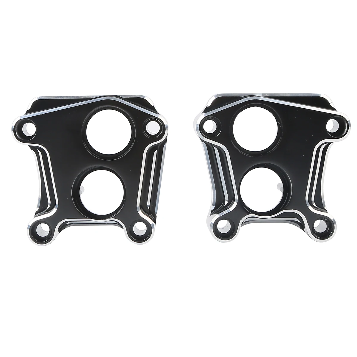 CNC Front Rear Lifter Tappet Block Cover For Harley 1999-2017 Dyna Fat Bob Boy Low Rider Wide Super Glide Breakout Twin Cam