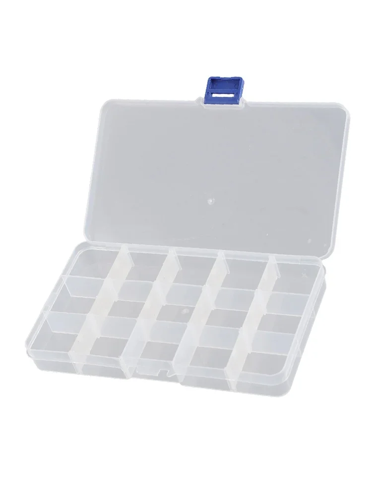 Practical Simple Stylish Hot Container Organizer Box Case Storage Plastic White 1pc 3 Types Compartments Crafts