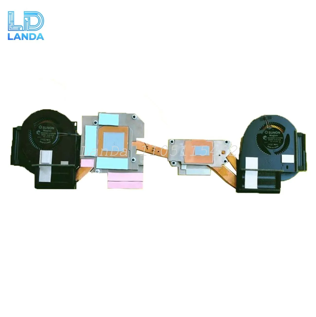 

Охлаждающий вентилятор радиатора для ноутбука DELL Precision 7530 7540 M7530 M7540 0M2F8R