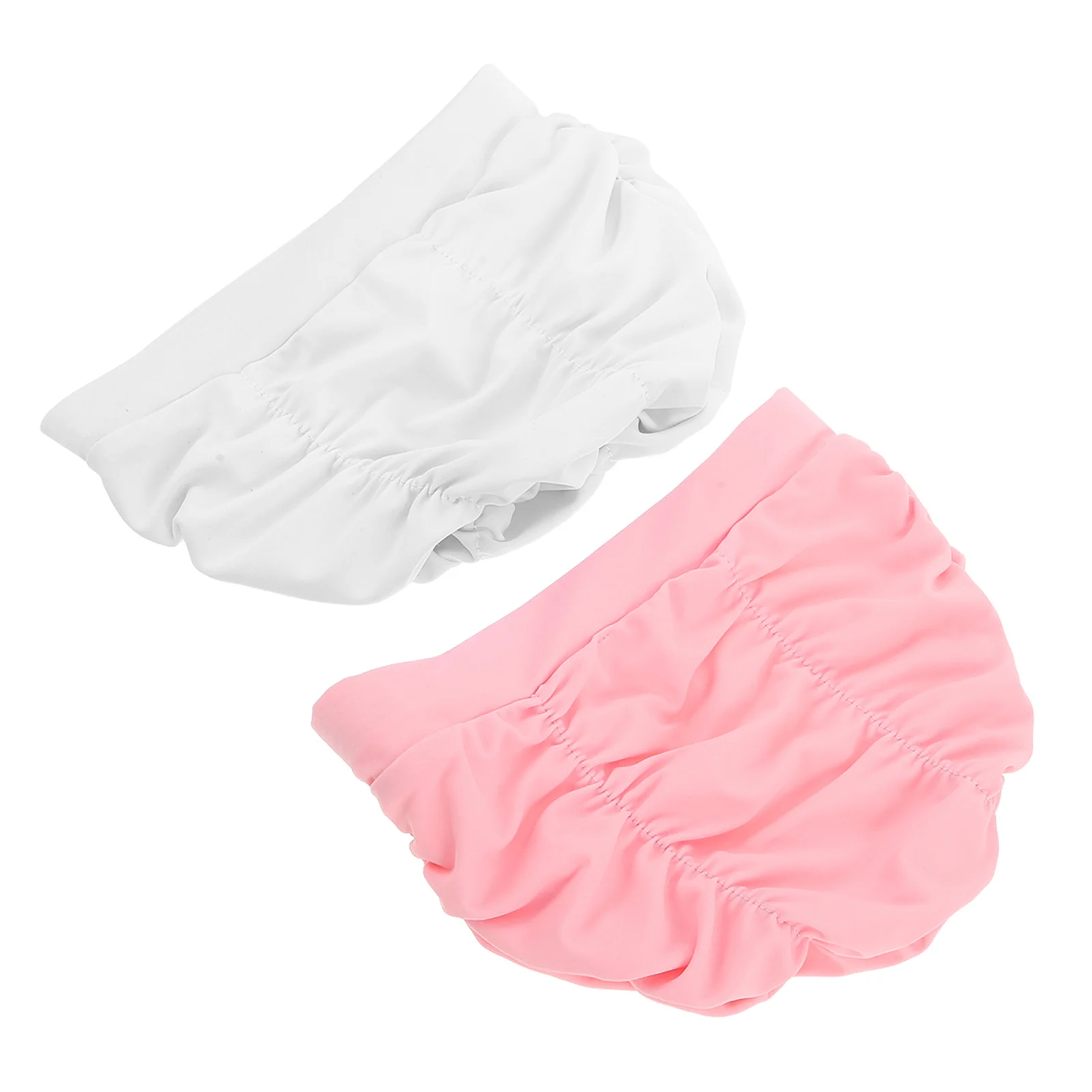 2 قطعة قبعات السباحة مطوي السيدات مرونة الشعر الطويل سريعة الجافة الأشعة فوق البنفسجية حماية قبعات السباحة للنساء بركة الشاطئ قبعة السباحة للنساء