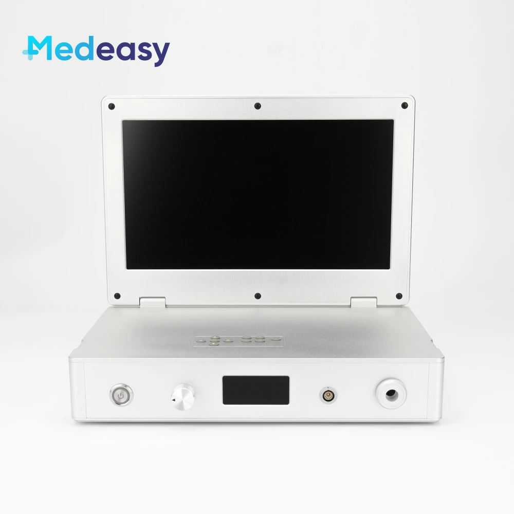 Full HD 15.6 Inch Laptop Integrated Endoscopic Camera  with 80W LED Light Source and Video Recorder