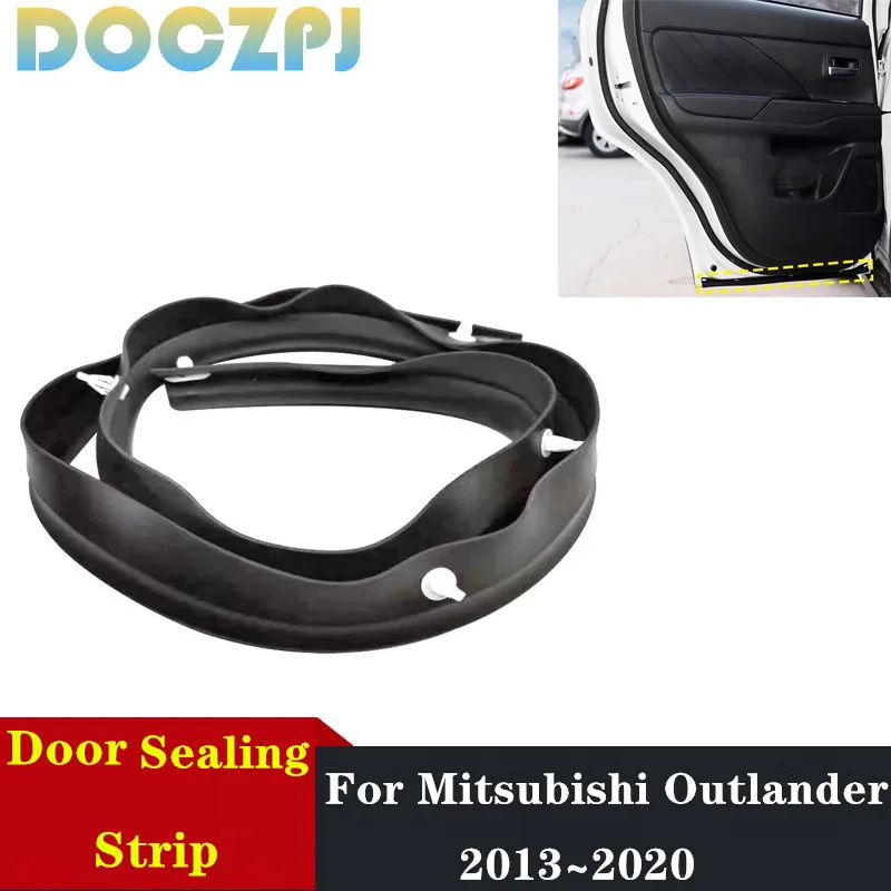 Car Door Lower Weatherstrip 5725A165 5755A295 For Mitsubishi Outlander 2013~2020 Soundproof  Weather Sealing Strip