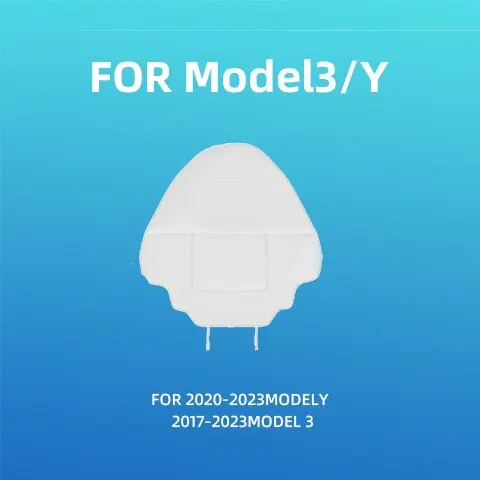 Autostoelbeschermer voor Tesla Model Y Model 3-zits rugleuning Beschermende kinder anti-kickmatten Zwart lederen interieuraccessoires