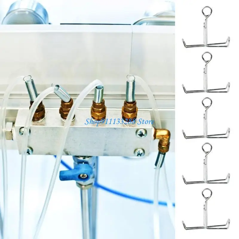 G88D Laboratory Spring Water Stop Clip Water Stopper Clip for Precise Liquid Control in Scientific Research and Experiments