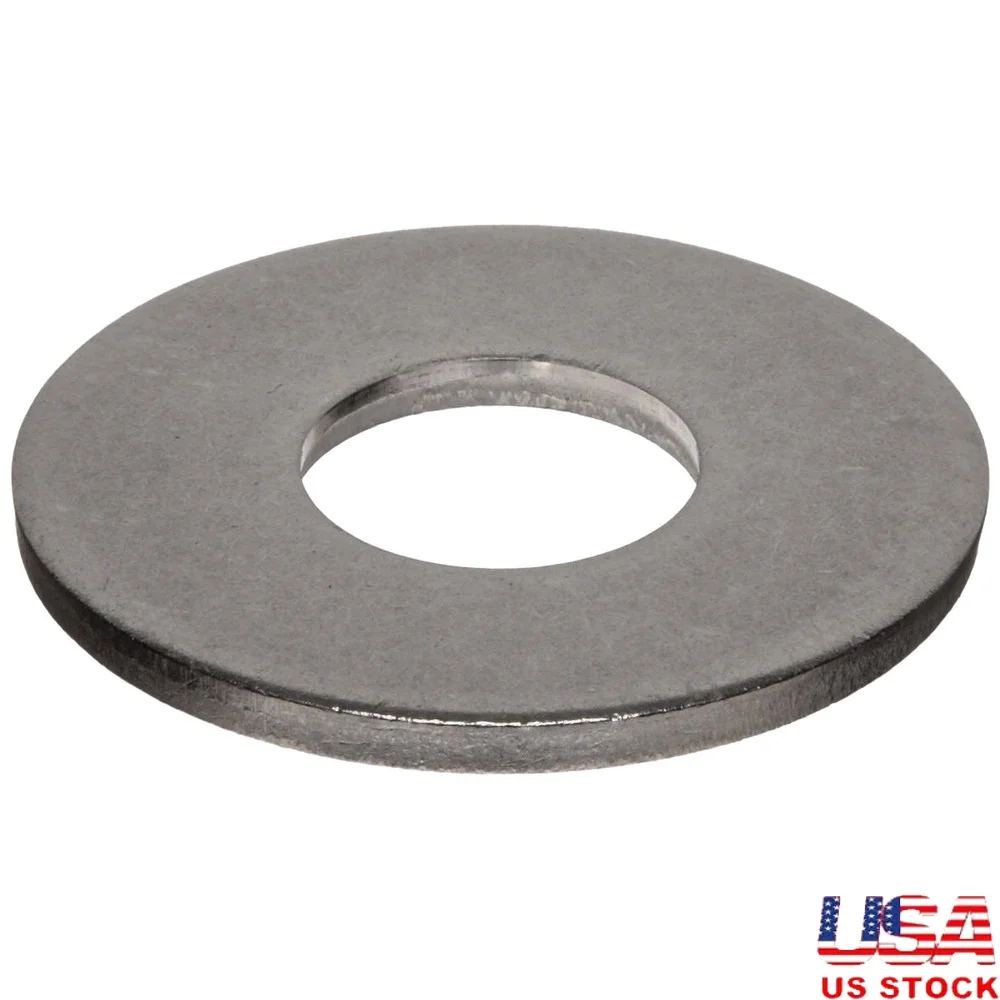 

Steel Flat Washer ASTM F436 Type 1 7/8 Inch Screw Size 15/16 Inch ID 1-3/4 Inch OD 0.135 Thick Pack of 25