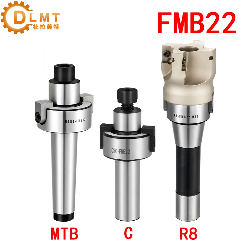 MT2 MT3 MT4 FMB22 Morse FMB Tool Holder C R8 FMB22 Face Endmill Holders Face Milling Machine CNC Hanger BAP 300R 400R 50mm 63mm