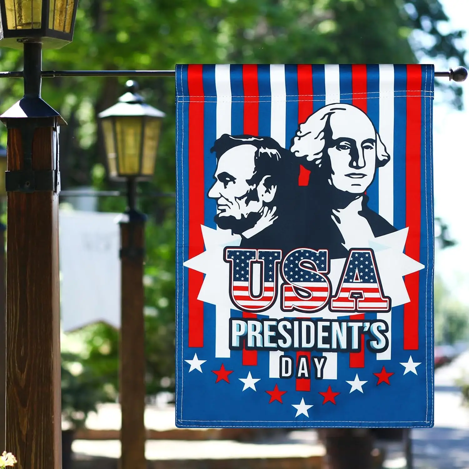 Generic Happy Presidents Day Flag Presidents Day American Banner Inauguration Day 2026 Patriotic Decorations for Classroom O EEZ
