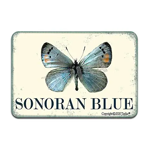 1pcs,Sonoran Blue Iron Poster Painting Tin Sign Vintage Wall Decor for Cafe Bar Pub Home Beer Decoration Crafts