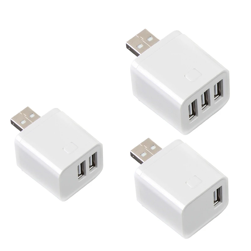 Tuya Smart Wifi USB Adapter Switch 5V Mini USB Power Adapter Smart Life Control For Alexa Google Yandex Alice 2USB