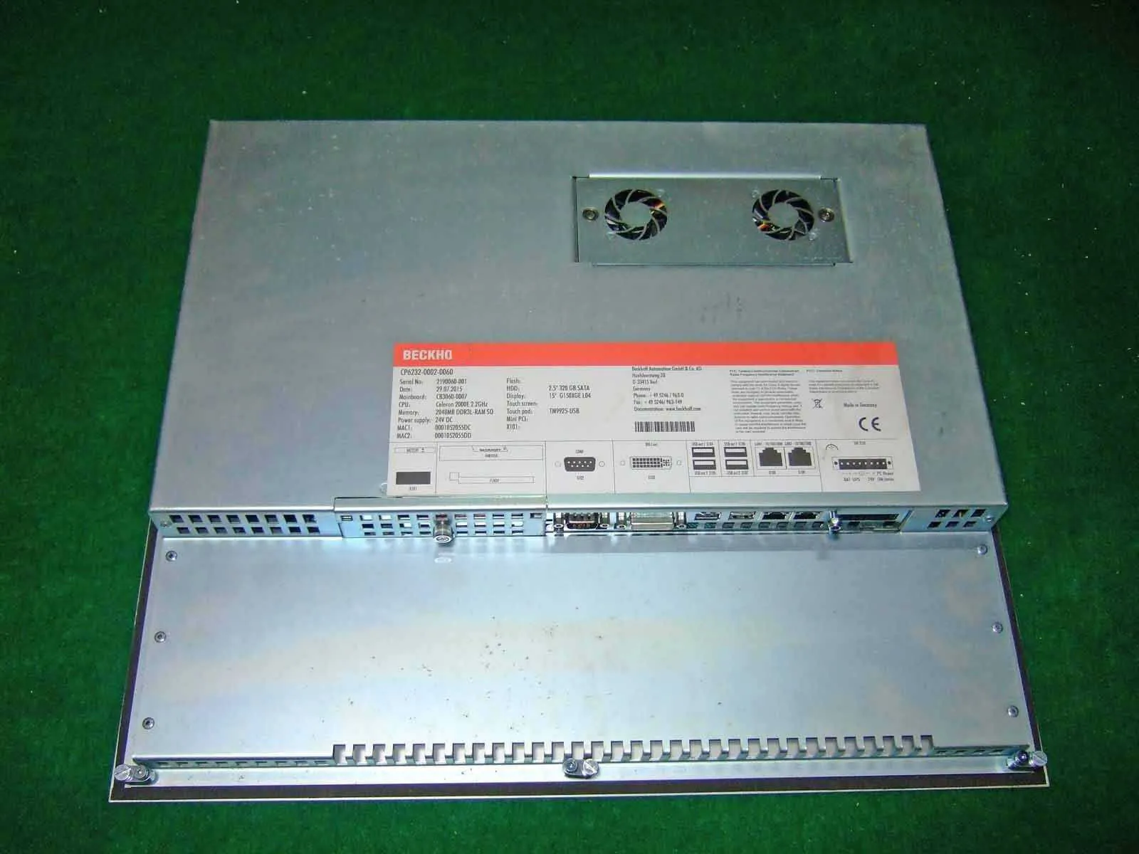 CP6232-0002-0060 Панель управления для Бекшоффа