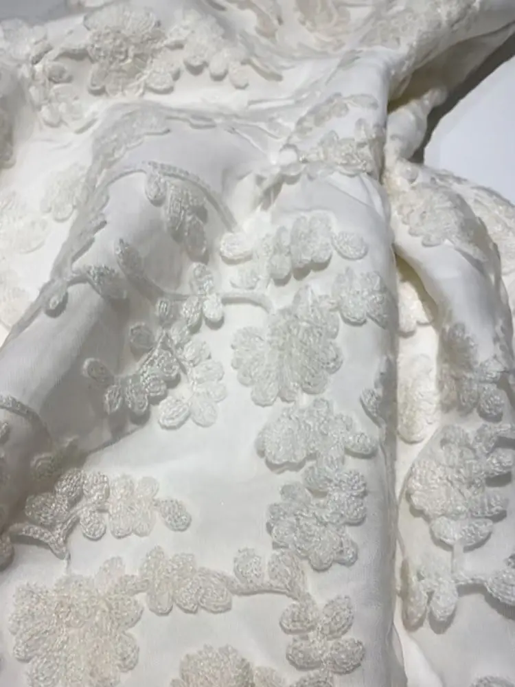 Frankreich Elegante Spitze Ärmellose Kleider Sommer Neue Süße Prinzessin Floral Stickerei Kleid Frauen Design Casual Geburtstag Kleidung