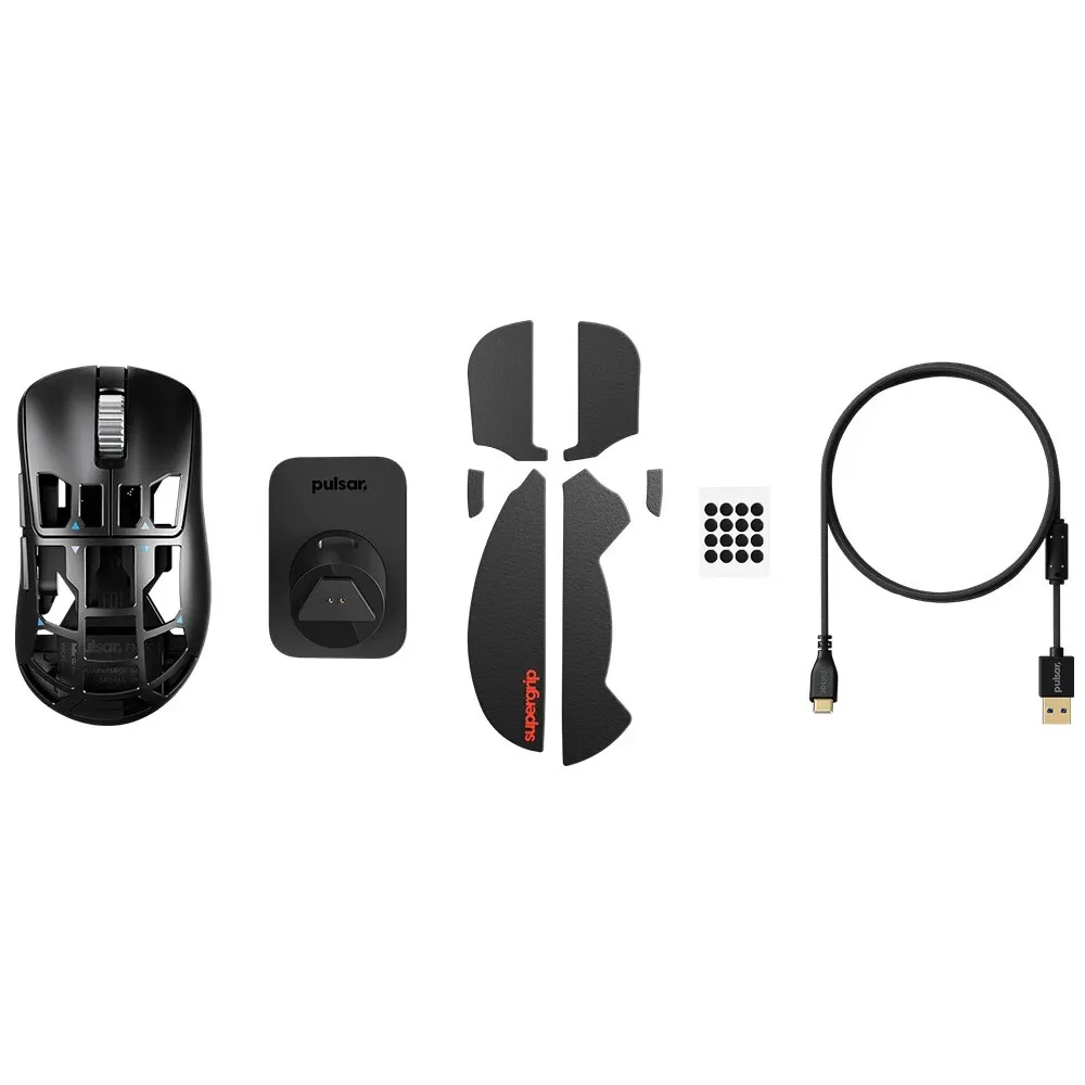 Pulsar Feinmann F01 Mouse Dual Mode Wireless Mouse 8000Hz  XS-1 Gaming Mouse Magnesium Alloy Hollow-Out Lightweight PC Accessory