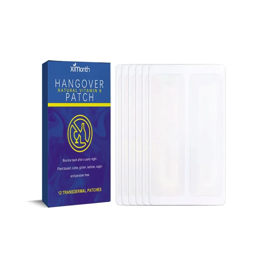 

Ximonth Vitamin B Hangover Patch Drink Hangover Party Party Home Party Discomfort Body Care
