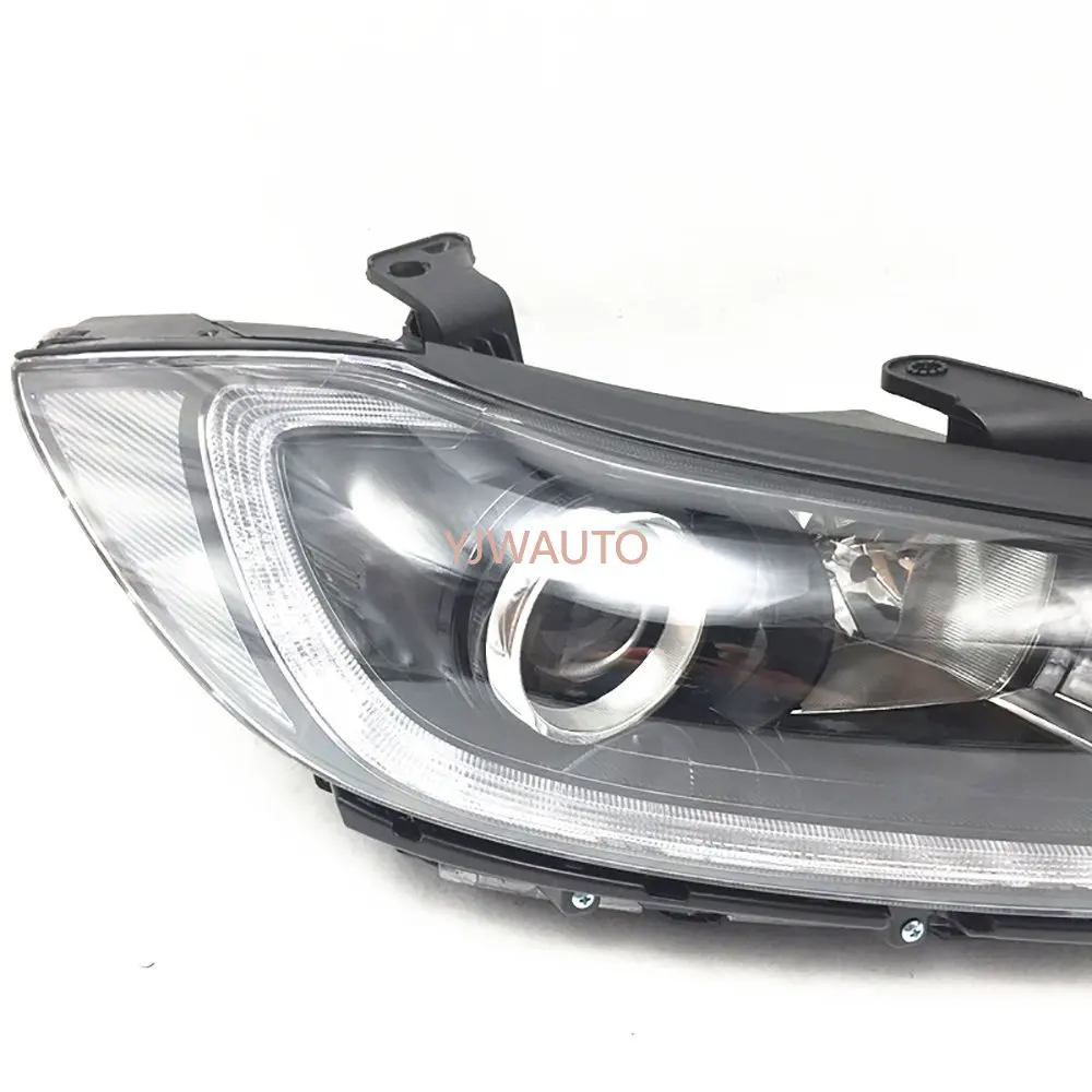 For Hyundai Elantra 2016 2017 2018 Headlights Car Headlamp Assembly Daytime Running Light Auto Headlamp Whole Car Light Assembly