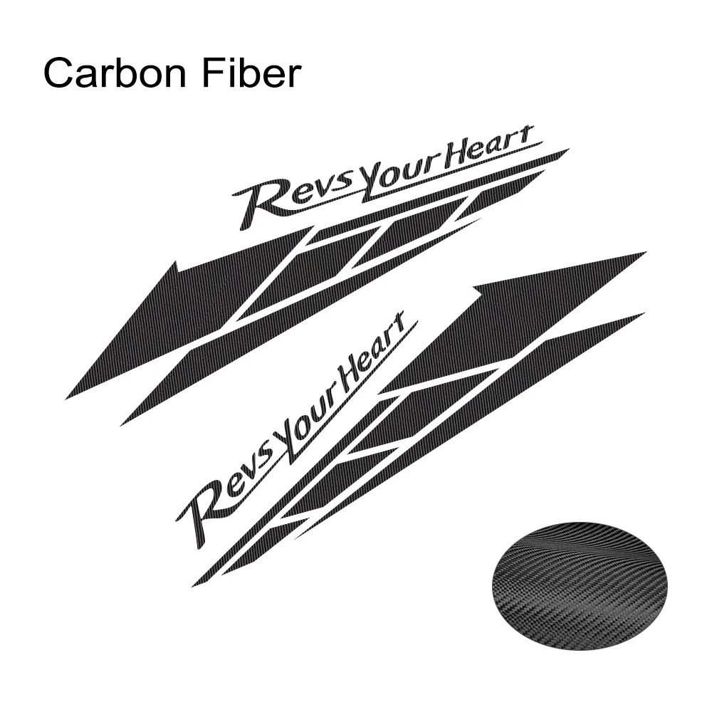 REVS YOUR HEART Motorcycle Stickers Scratch Covering Accessories Vinyl Decals Motorbike Side Fairings Creative Decor for YAMAHA image 5