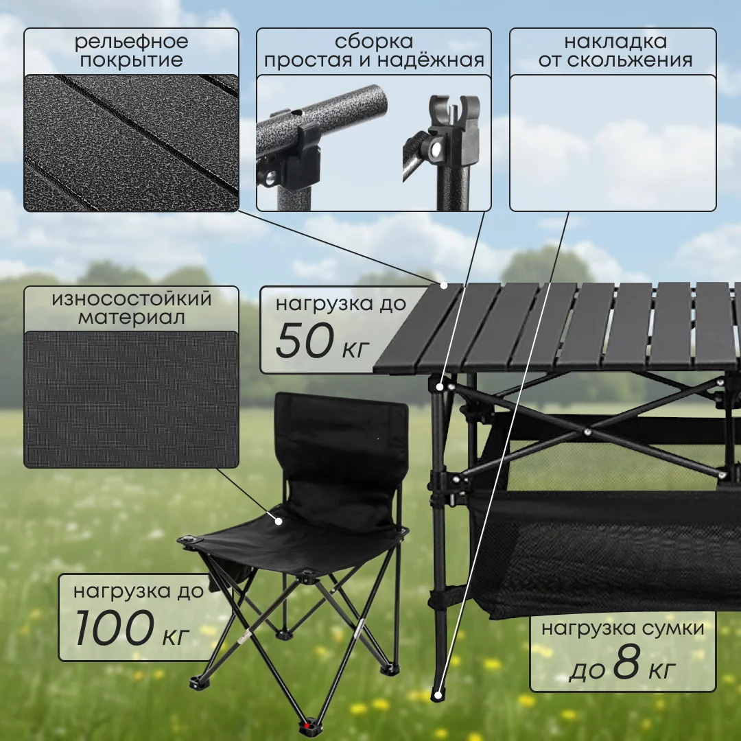 Portable Camping Lightweight Chair Beach Folding Moon Outdoor Chairs for Relax Tourist Pool Garden Lounger Carabiner for Fishing