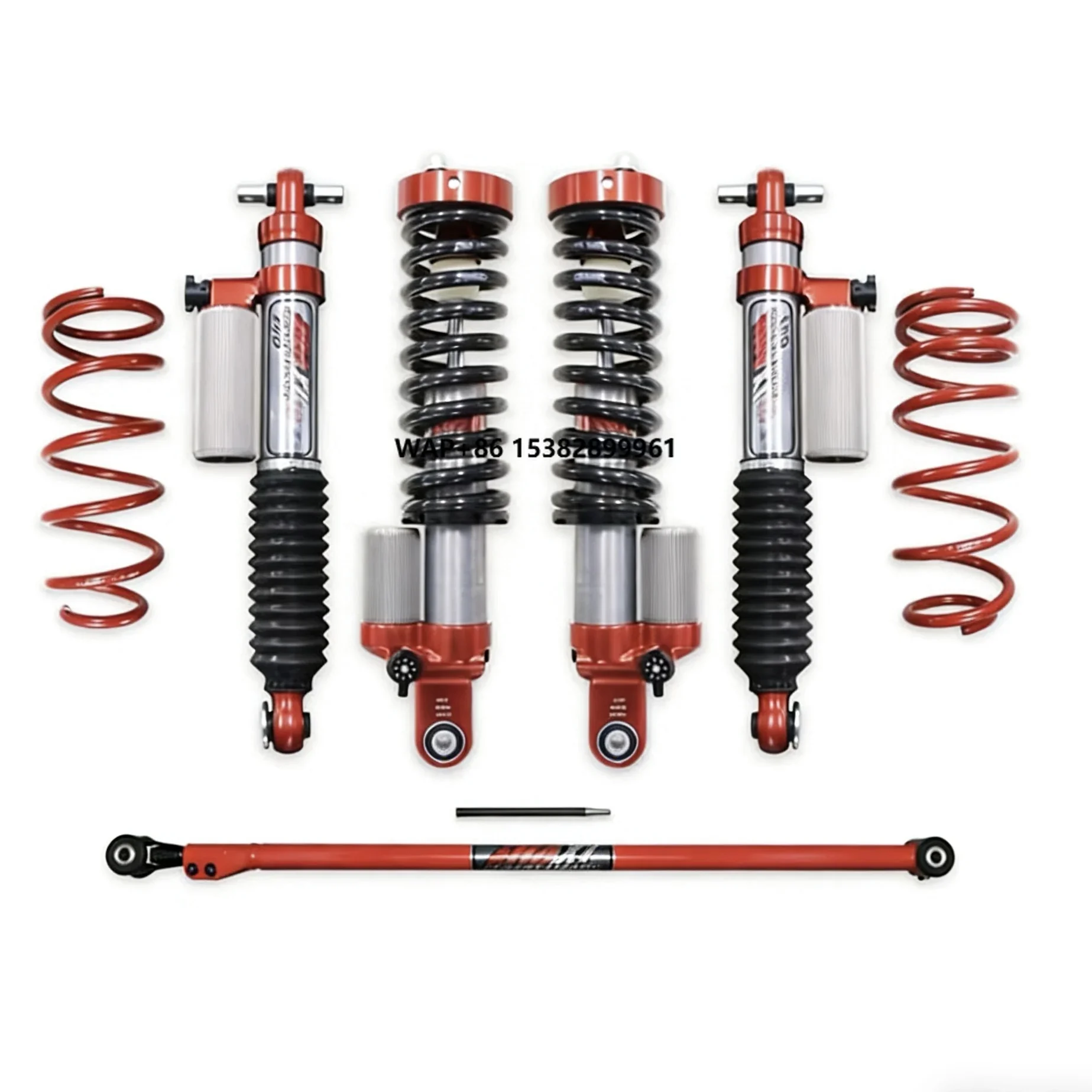 ShaXi EVO65 Nitrogen Shock Absorber for  Bronco/Raptor - 2.5 Inch 3-Level Compression Adjustment