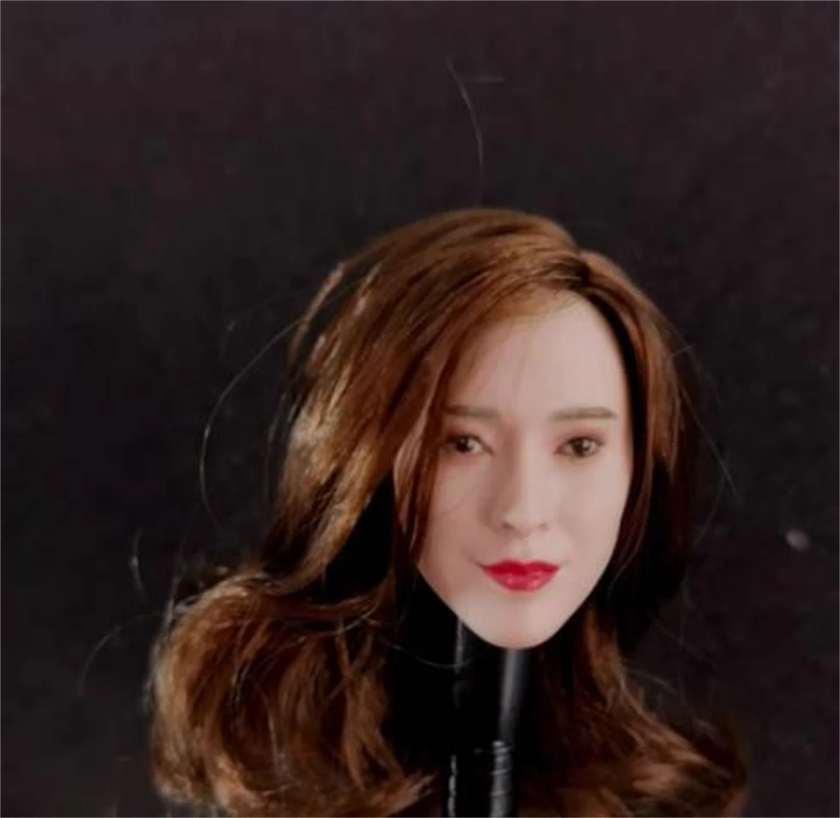 

Масштаб 1/6, масштаб 1/6, бледная женская голова, скульптура, блондинка, коричневые, красные волосы, выражение для 12 дюймов, фигурка TBL, модель, женская фигурка