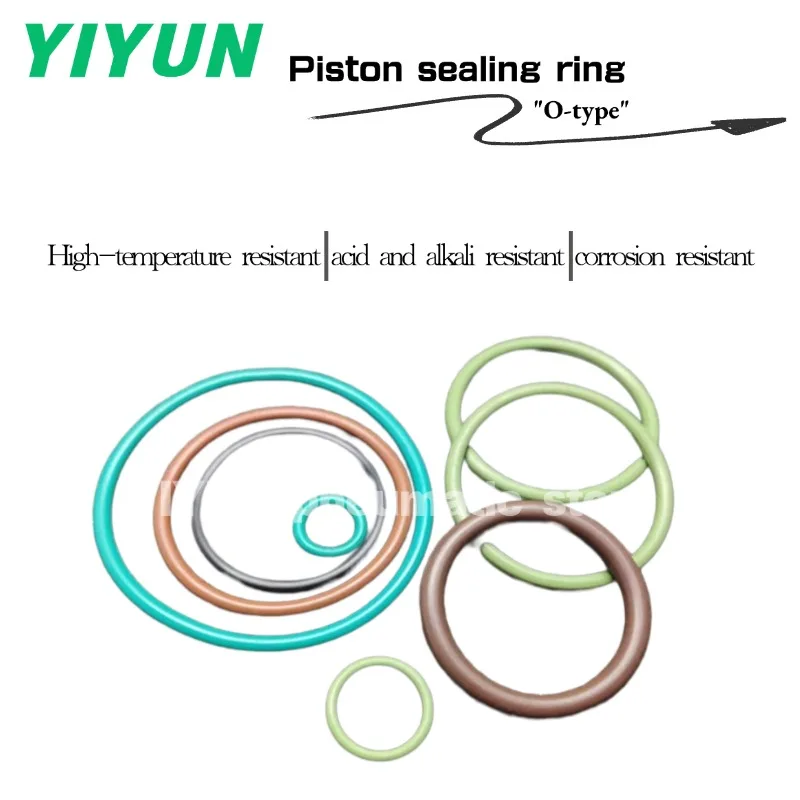 

Маслостойкое уплотнительное кольцо FKM, внешний диаметр 33,34,34,34,5,36,37,38,39,40,41,42,42.5,43,44 Проволока 1,5 YIYUN Пневматическое уплотнительное кольцо Поршень