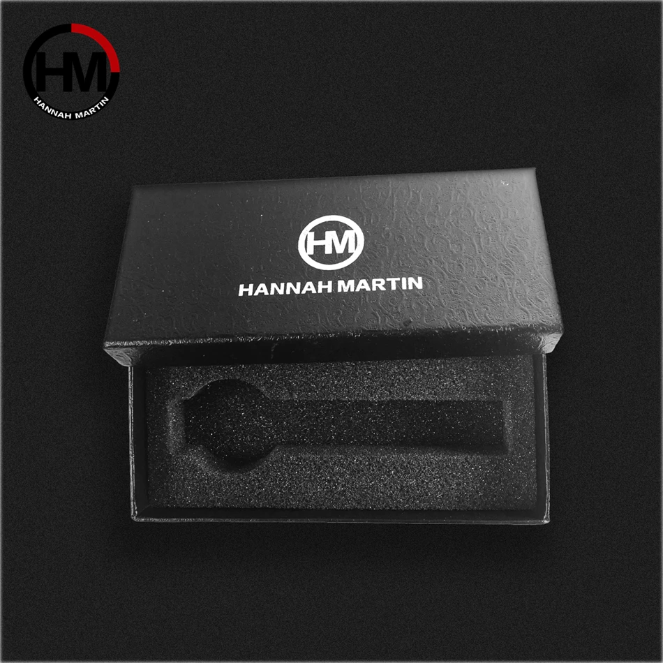 Hannah Martin Original Paper Black Square Watch Gift Box