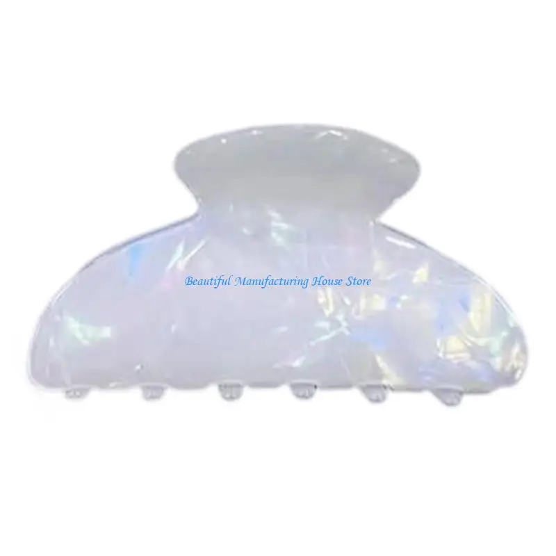 E56A Elegant Acetate Hair Clip Unique Design Hair Accesories for Secure Grip and Stylish Look Suitable for Various Hairstyles