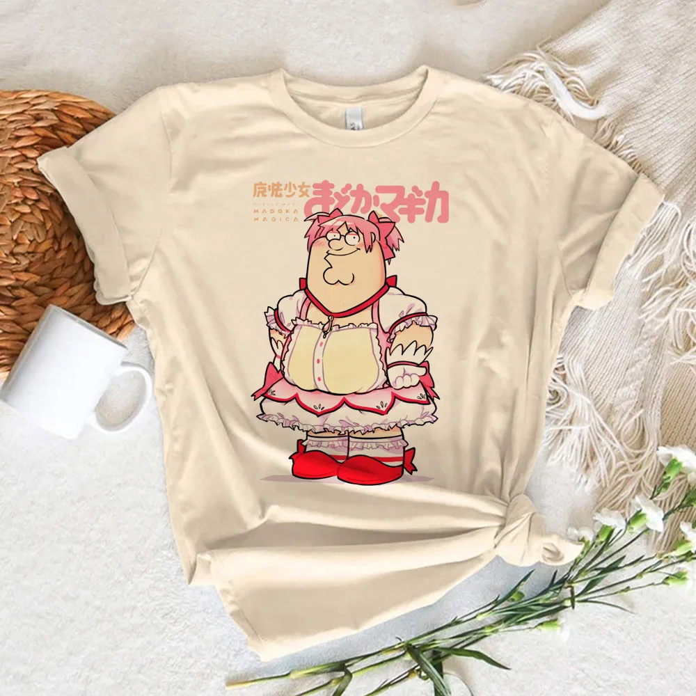 Madoka Magica t shirt women Y2K streetwear anime t-shirts female anime clothing