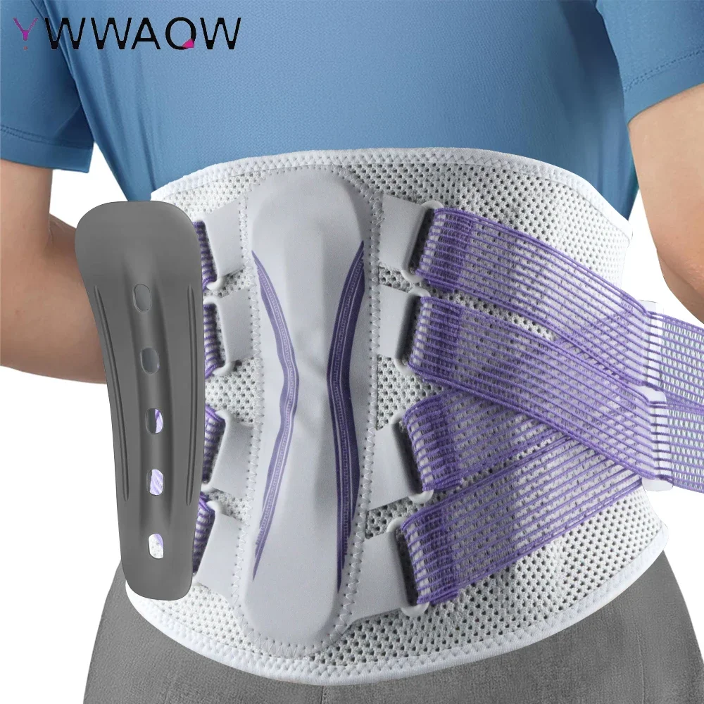 

1PC Back Brace for Lower Back Pain,Lumbar Support Belt for Men Women,Bionic Spine Design Back Brace for Sciatica Herniated Disc