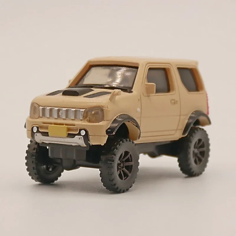 1:64 Jimny JB23 Qingdao Society Jimny Twisted egg toy model Plastic toy eggshell packaging no packaging box