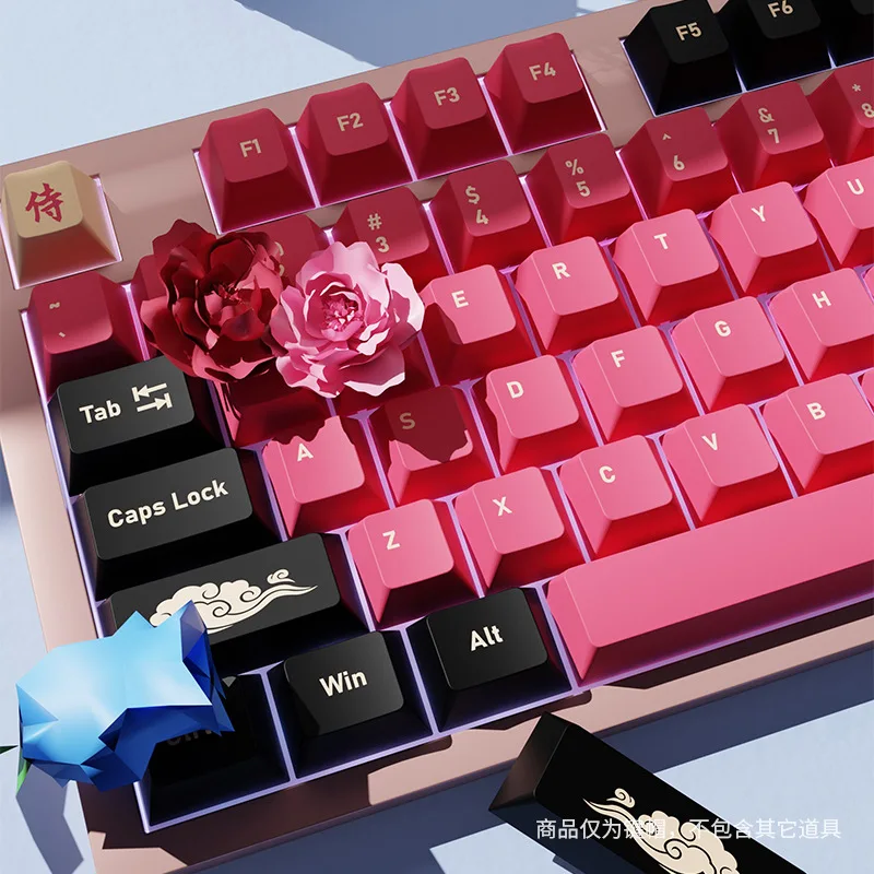 

SPYSELF Night Sakura Detective Novel, оригинальный профиль с гравировкой спереди, полный набор колпачков для сублимации из ПБТ