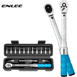 1/4 Inch Drive Bike Torque Wrench Set 2 to 14 Nm Bicycle Repair Tool Kit for MTB Mountain Road Bikes