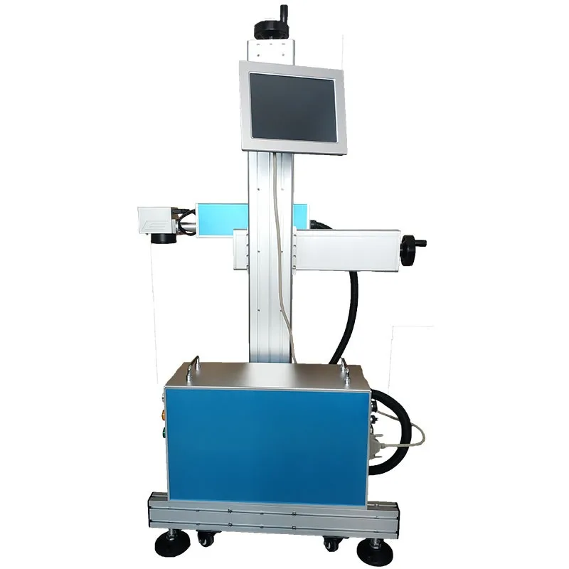 5W UV laser machine automatic assembly line bag carton bottle production date expiration date laser marking machine
