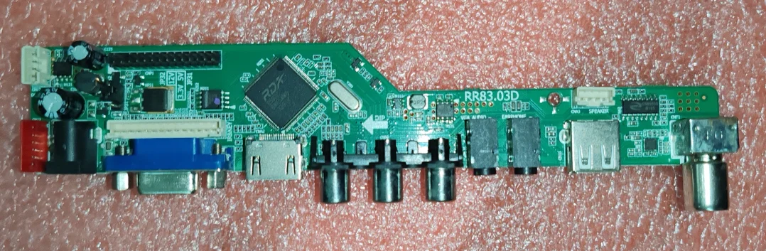 

RR83.03D LED motherboard, good physical photo test for 5V 1280X1024