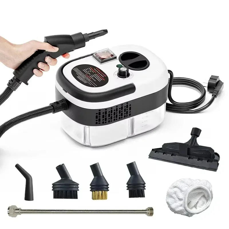 2500W High Power Handheld Steam Cleaner Portable Steam Cleaning Machine For Kitchen Grease/Oil Dirt Remover High Temperature
