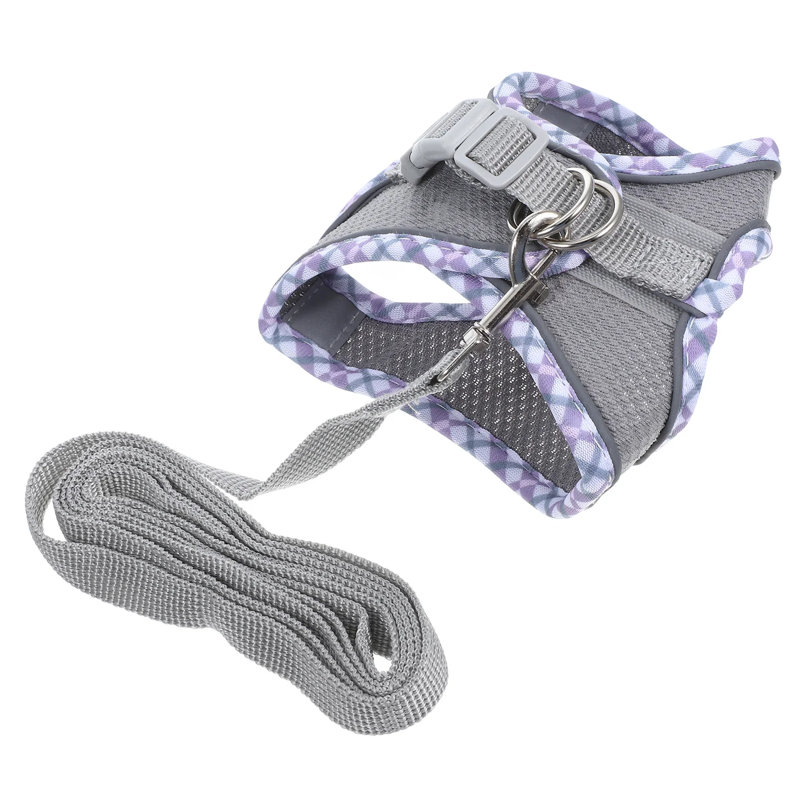 

Reflective Wear-Resistant Cat Harness Adjustable Leash Set for Small Cats Easy Control Practical Pet Supplies Walking