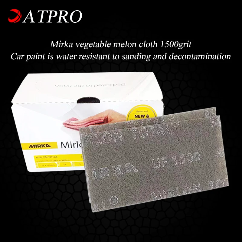 Mirka Melon Cloth Industrial Cleaning Cloth 115x230mm Car Paint Polishing Decontamination Waterproof Drawing Cloth 1500grit