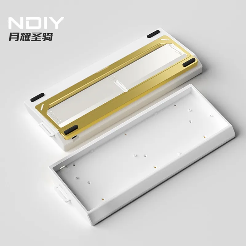 Guscio per tastiera X60 Adattamento personalizzato Wooting60HE Guscio per nave in alluminio GH60 Interruttore magnetico Tastiera Gioco Accessori per ufficio