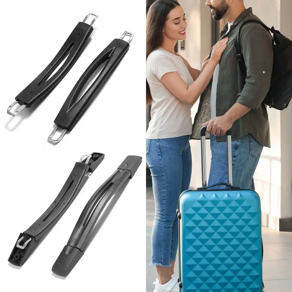 مقبض أمتعة أسود عالمي، مقبض حقيبة بلاستيكية بديلة، مستلزمات السفر، مقبض إصلاح