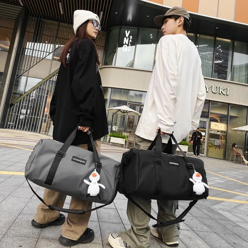 Sac de voyage de grande capacité pour hommes et femmes, sac à main d'affaires de luxe pour étudiants, sacs de bagages étanches pour l'école, nouveau