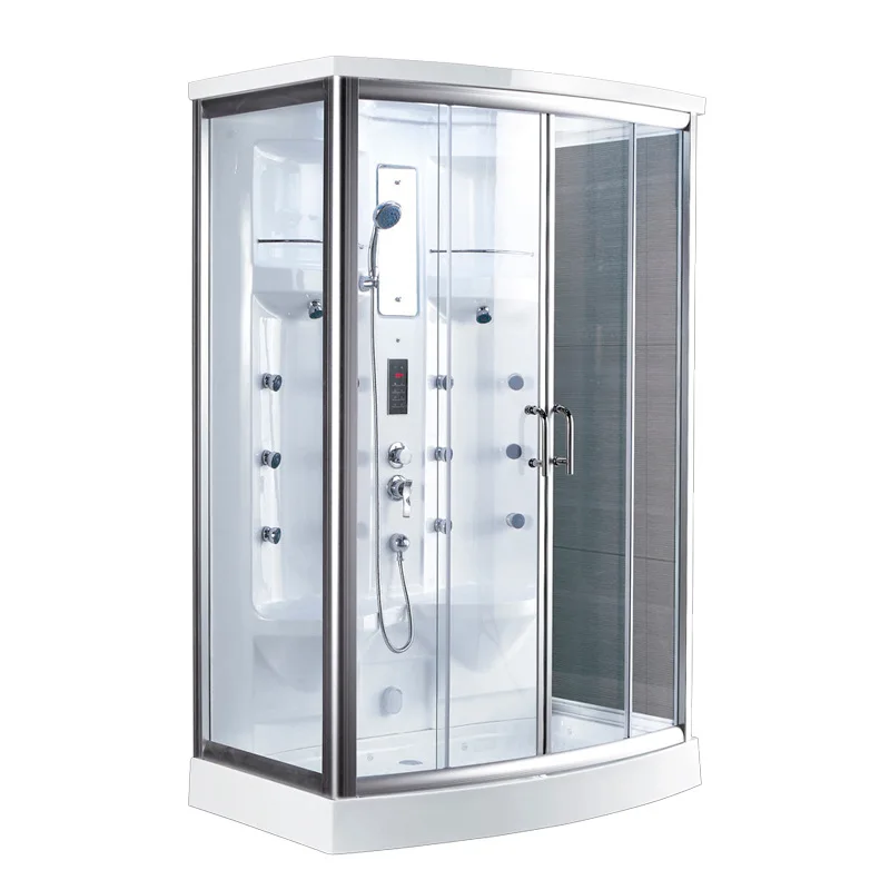 Heat-insulating household convenient integrated steam shower room