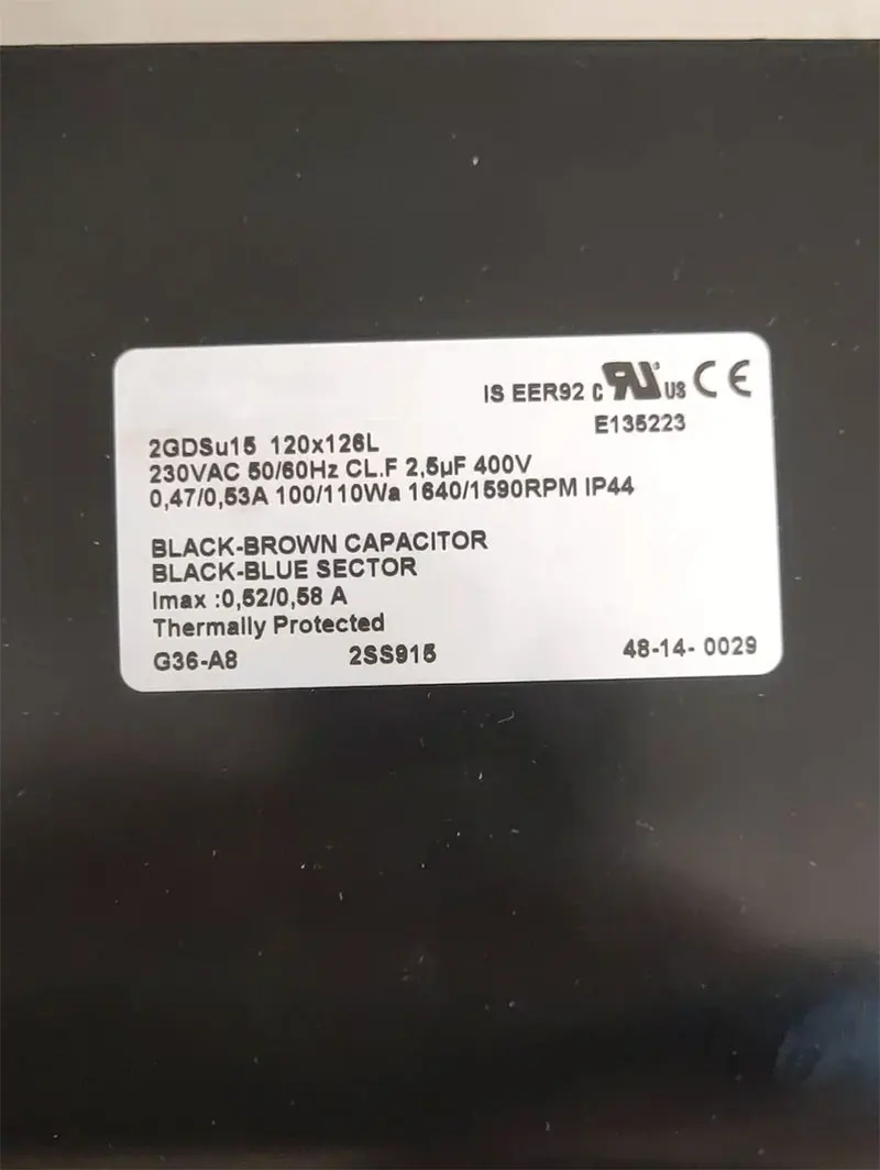 100% Brand New Original Variable Frequency Drive Fan 2GDSU15 120*126L 230VAC100/110W Warranty One-year
